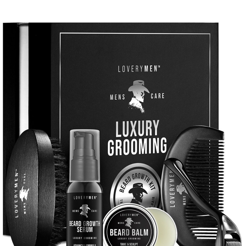 Loverymen Luxury Grooming Set - Black
